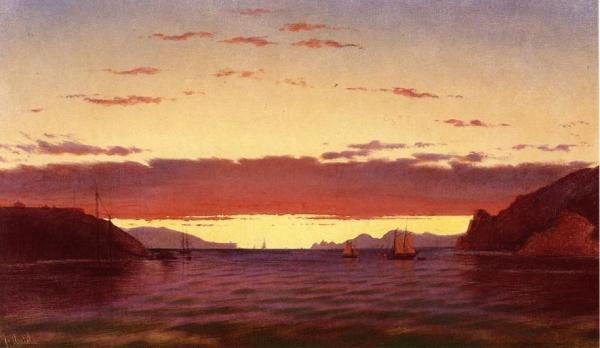 View Of The Golden Gate by Fortunato Arriola