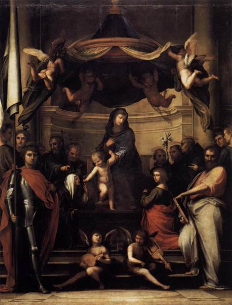 The Marriage Of Saint Catherine by Fra Bartolommeo