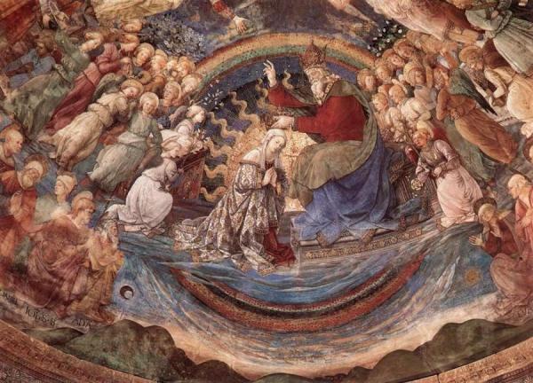 Coronation Of The Virgin by Fra Filippo Lippi
