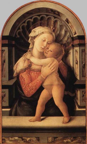 Madonna And Child by Fra Filippo Lippi