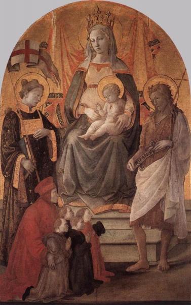 Madonna Del Ceppo by Fra Filippo Lippi