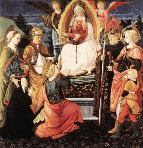 Madonna Della Cintola by Fra Filippo Lippi