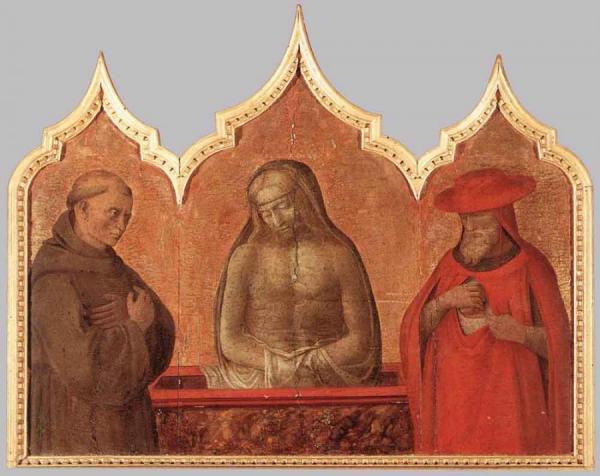 Man Of Sorrows by Fra Filippo Lippi