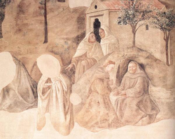 Rules Of The Carmelite Order (detail) by Fra Filippo Lippi