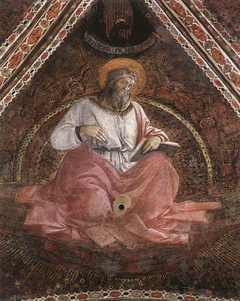 St John The Evangelist by Fra Filippo Lippi