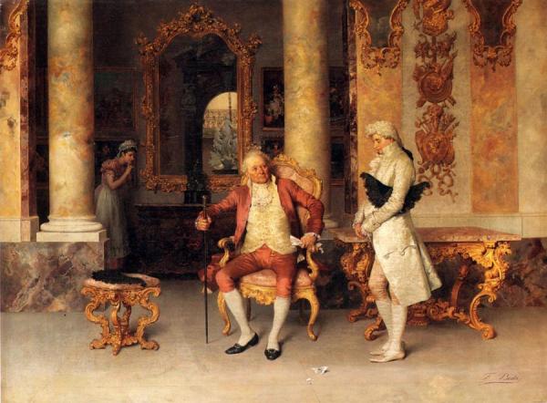 The Eavesdropper by Francesco Beda