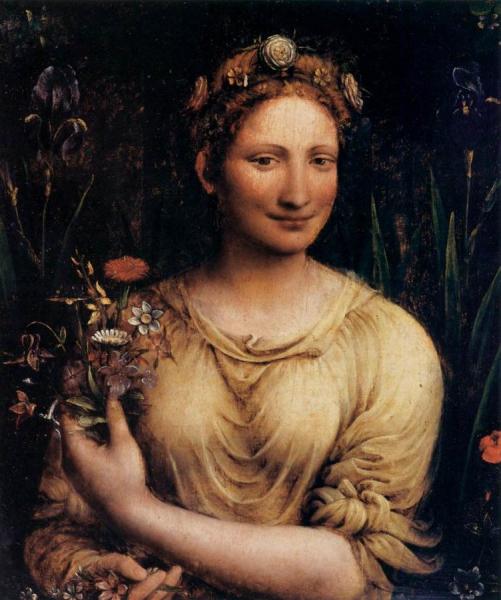 Flora by Francesco Melzi