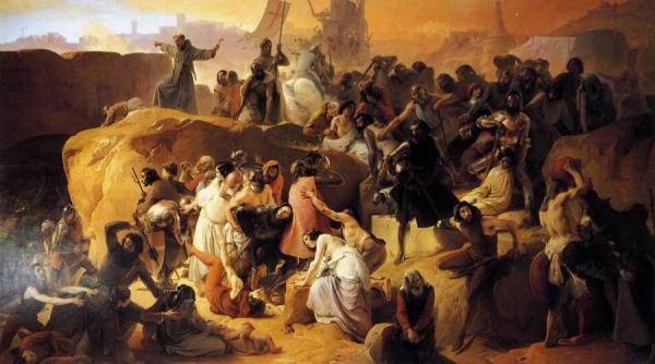 Crusaders Near Jerusalem by Francesco Paolo Hayez