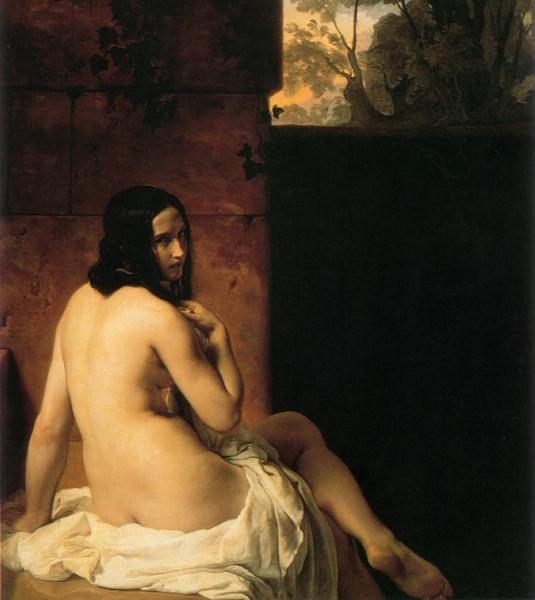 Susanna Al Bagno by Francesco Paolo Hayez