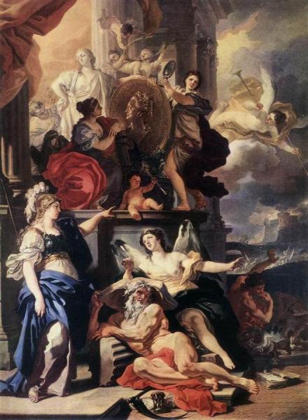 Allegory Of Reign by Francesco Solimena