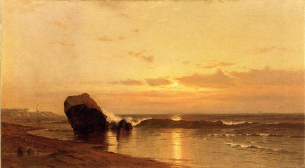 Coastal Sulset by Francis Augustus Silva