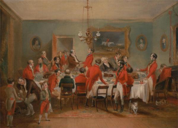 Bachelors'hall,the Hunt Breakfast by Francis Calcraft Turner