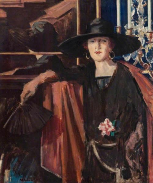 Black And Gold by Francis Campbell Boileau Cadell