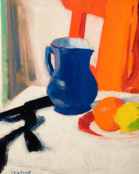 Blue And Orange by Francis Campbell Boileau Cadell