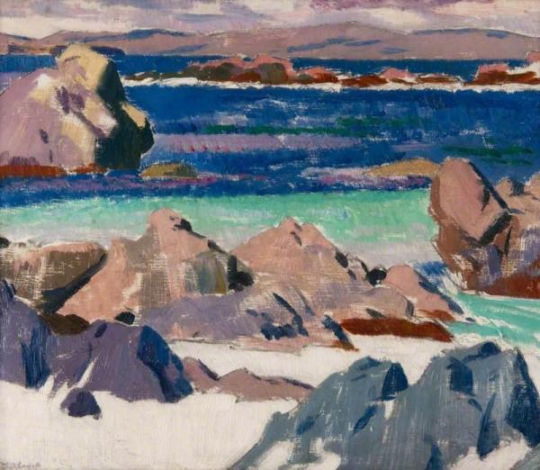 Iona, North End Eilean Annraidh by Francis Campbell Boileau Cadell