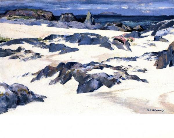 Lunga From Iona by Francis Campbell Boileau Cadell Oil Painting Reproductions