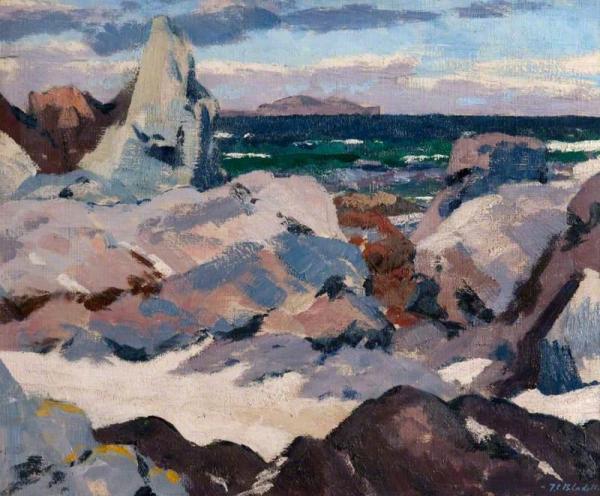 Lunga From Iona by Francis Campbell Boileau Cadell