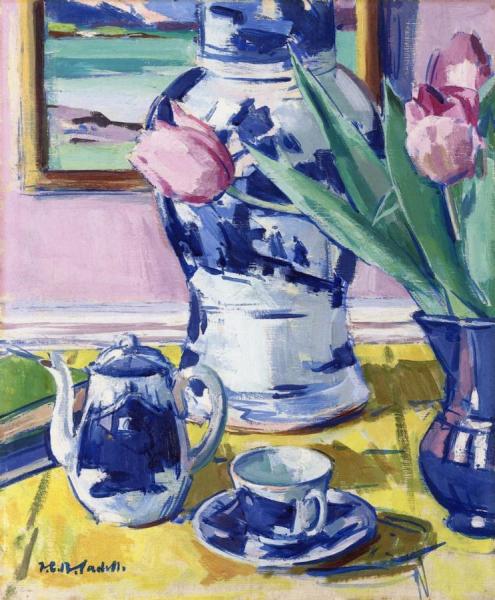 Stil Life by Francis Campbell Boileau Cadell