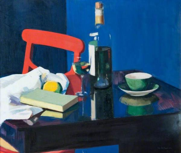 Still Life And Rosechatel by Francis Campbell Boileau Cadell Oil Painting Reproductions
