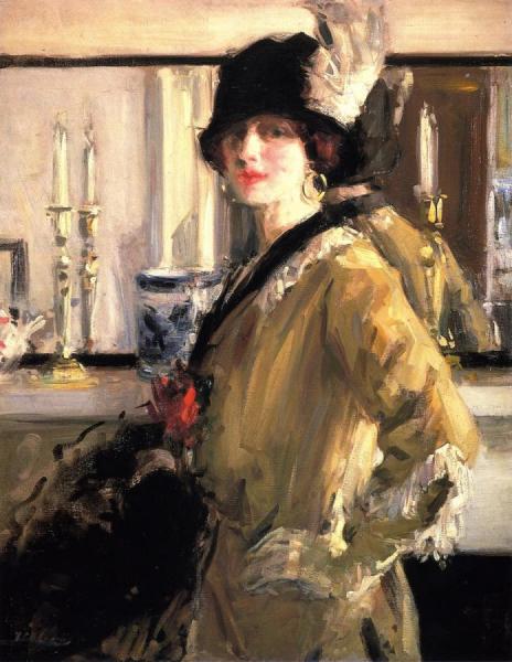 The Black Hat by Francis Campbell Boileau Cadell