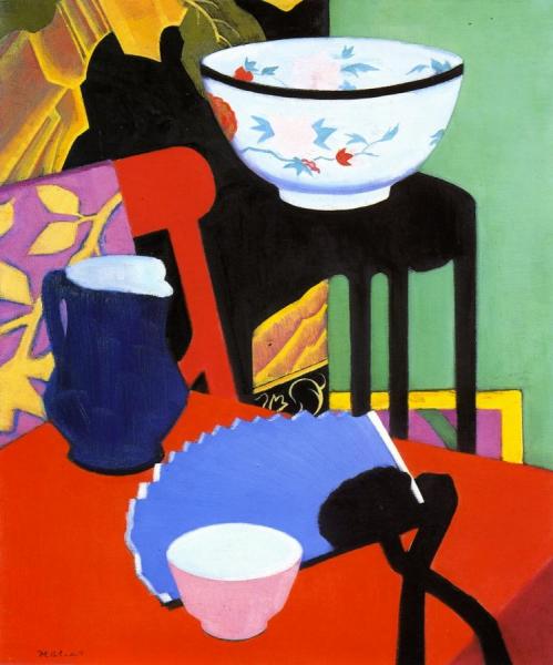The Blue Fan by Francis Campbell Boileau Cadell