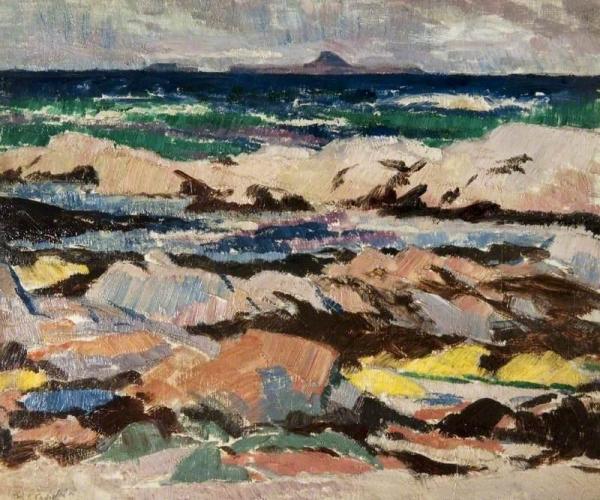 The Dutchman's Cap From Iona by Francis Campbell Boileau Cadell