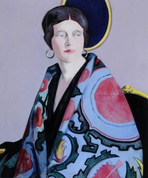 The Embroidered Cloak by Francis Campbell Boileau Cadell