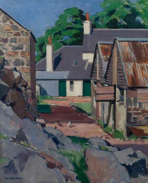 The Farm, Dumfriesshire by Francis Campbell Boileau Cadell