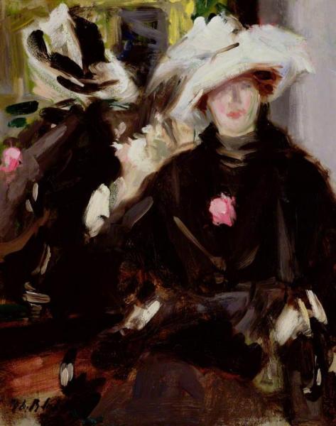 The Feathered Hat by Francis Campbell Boileau Cadell