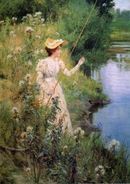 The Gentle Angler by Francis Coates Jones