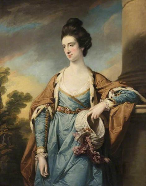 Elizabeth Rushout by Francis Cotes, R.a.