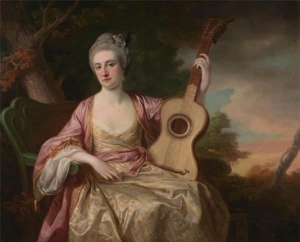 Francis Cotes, R.a. Portrait Of Maria Walpole, Countess Waldegrave