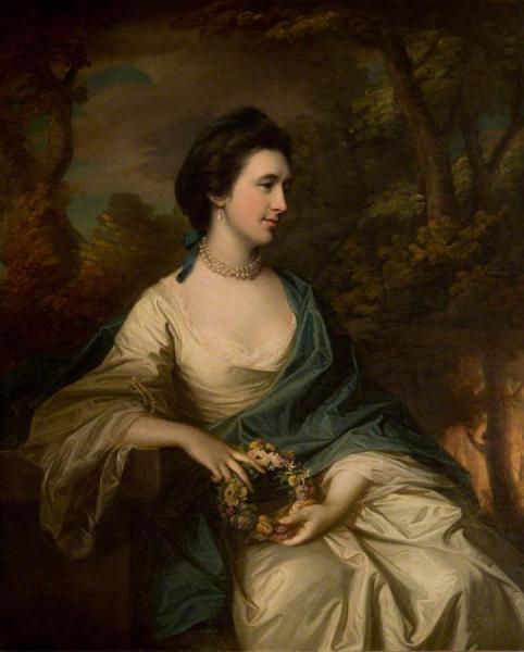 Sarah Bacon, Mrs Pryse Campbell by Francis Cotes, R.a.