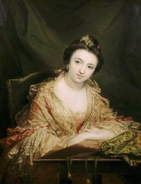 The Honourable Harriet Molesworth by Francis Cotes, R.a.