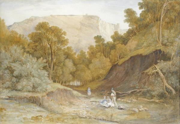 A Sketching Party In Leigh Woods, Near Bristol by Francis Danby Oil Painting Reproductions