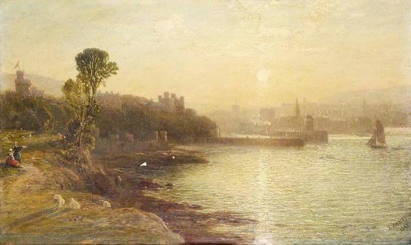 Douglas,isle Of Man by Francis Danby Oil Painting Reproductions