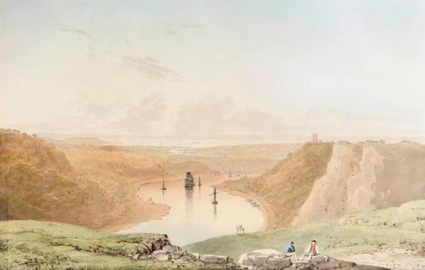 The Avon Gorge From Clifton Down by Francis Danby