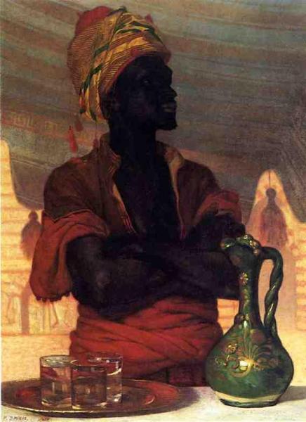 Turkish Waterseller by Francis David Millet Oil Painting Reproductions