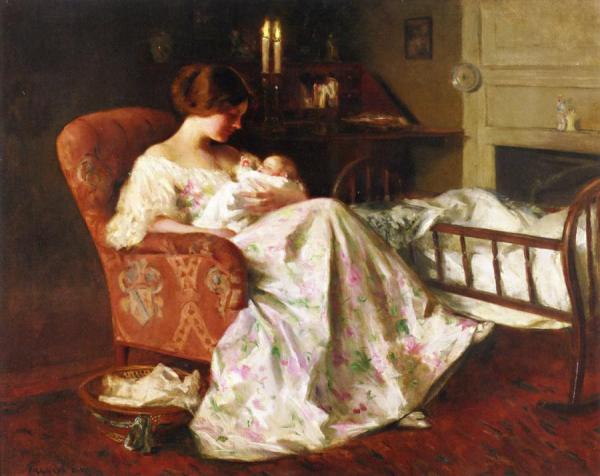 Mother And Child by Francis Day