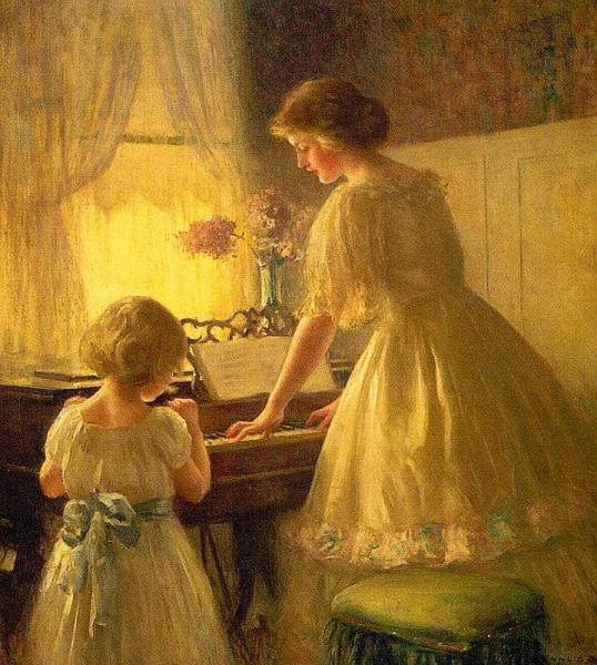 The Piano Lesson by Francis Day