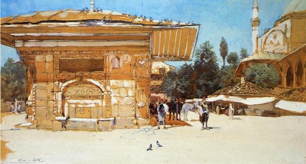 Francis Hopkinson Smith Beautiful Fountain, Scutari