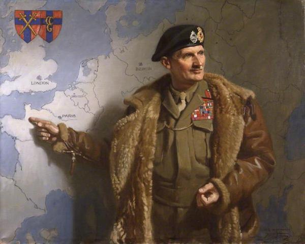 Bernard Law Montgomery, 1st Viscount Montgomery Of Alamein by Francis Owen Salisbury