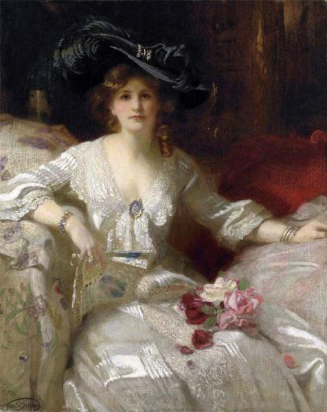 The Fair Lady, The Bridal Dress by Francis Owen Salisbury