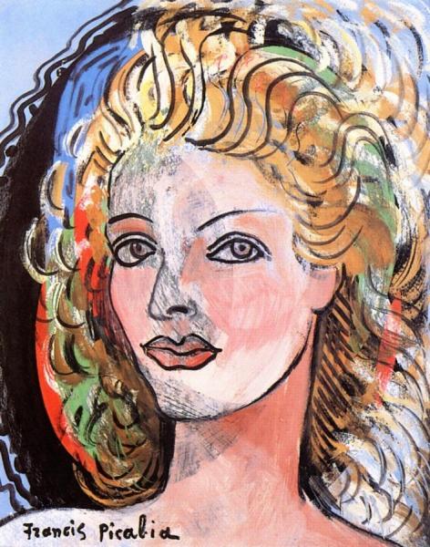 A Blond by Francis Picabia