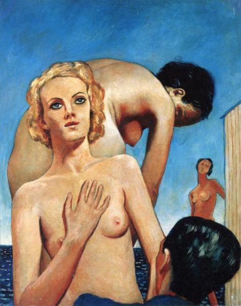 Bathers, Nude Women By The Sea by Francis Picabia Oil Painting Reproductions