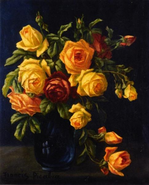 Bouquet Of Flowers by Francis Picabia