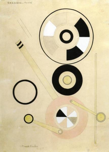 Chambre-forte (vault) by Francis Picabia