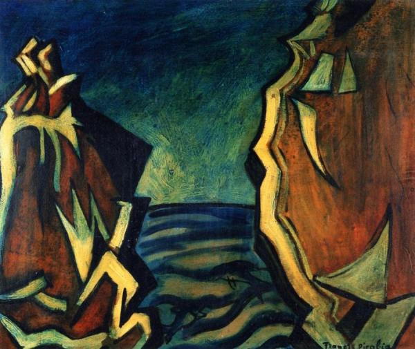 Cliffs by Francis Picabia