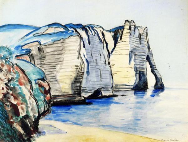 Ètretat by Francis Picabia