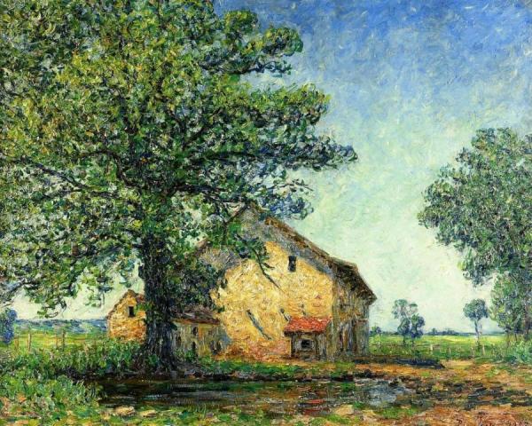 Farm At La Petite Mare by Francis Picabia